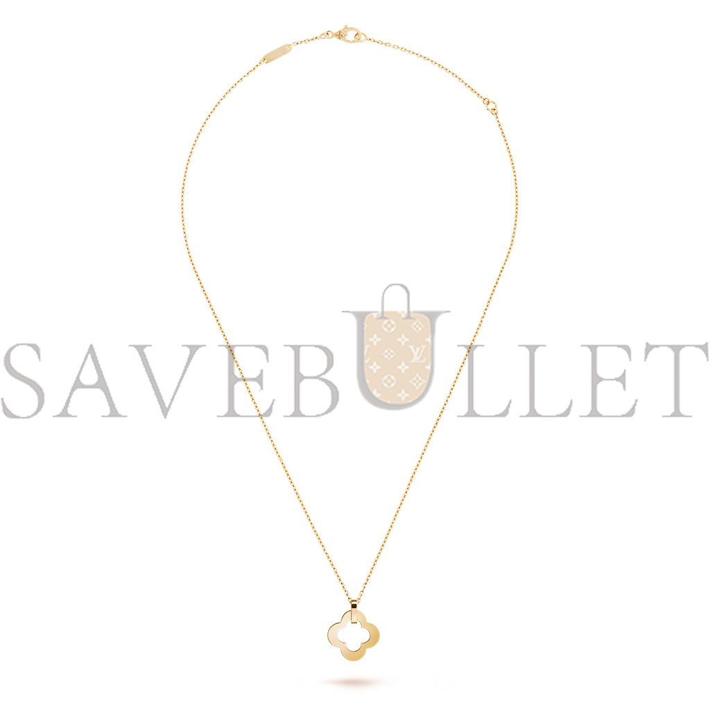 VAN CLEEF  ARPELS BYZANTINE ALHAMBRA PENDANT - YELLOW GOLD VCARD38900